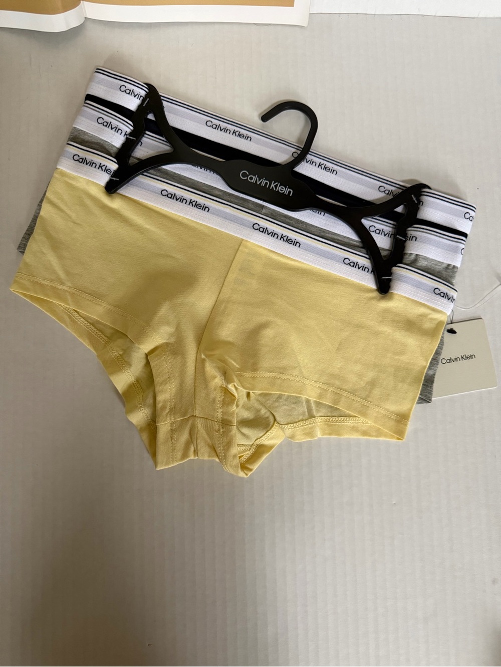 NEW Calvin Klein Modal Cotton BoyShorts 3pc